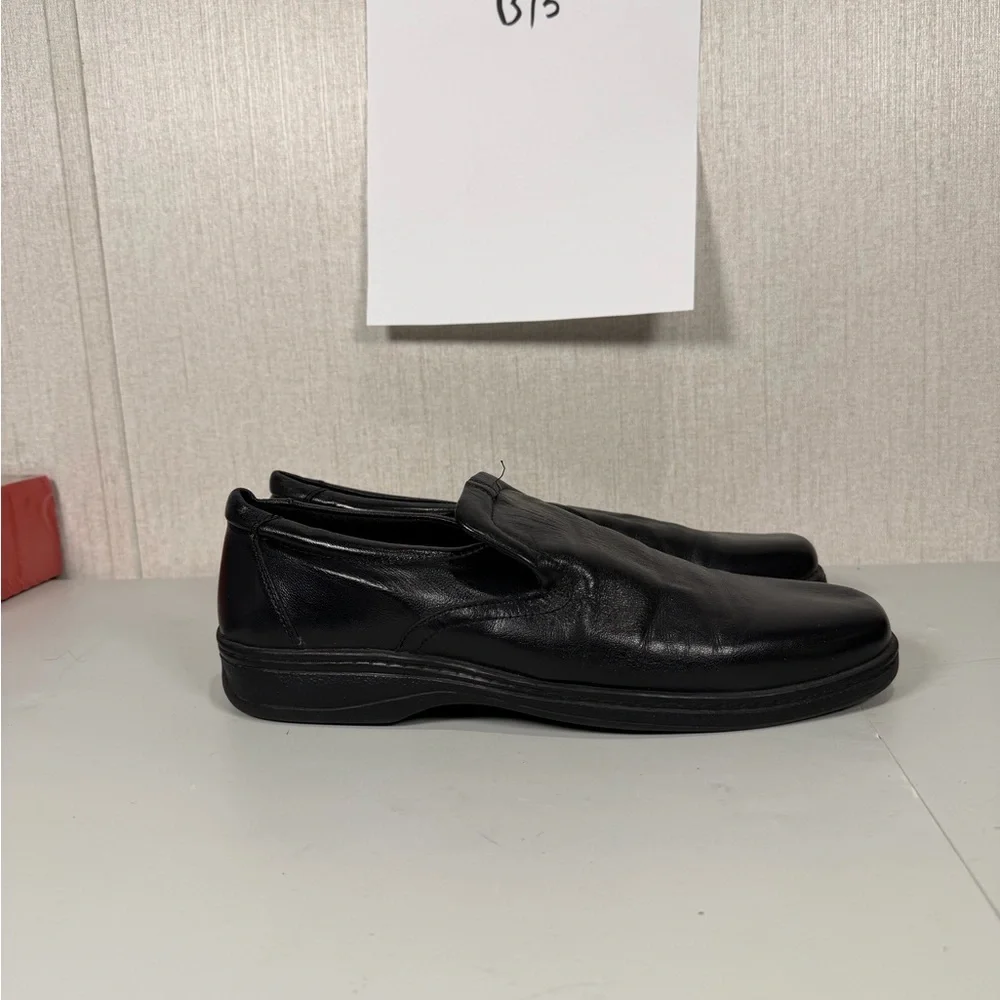 Giorgio Brutini Software Men Slip In Shoes Black Leather‎ Size 11D